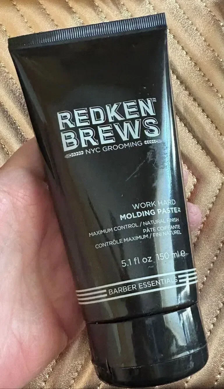 REDKEN - NWT - Brews Work Hard Molding Paste, 5.1 fl. oz. Sealed Product